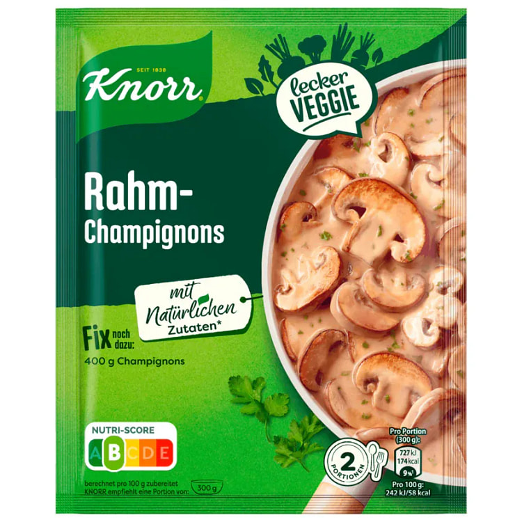 德国Knorr 奶油蘑菇酱