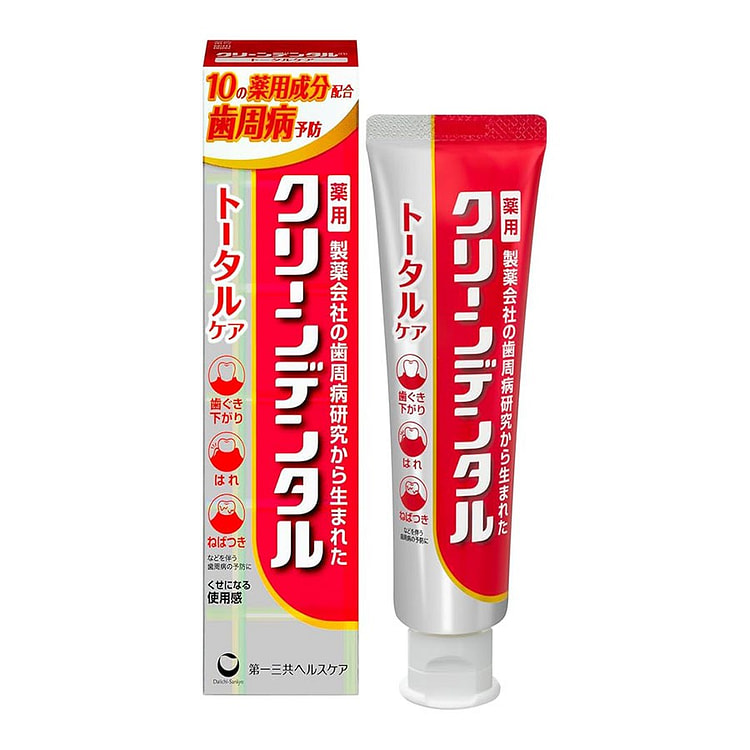 日本 第一三共 Clean Dental 牙周护理 护龈牙膏 孕妇可用