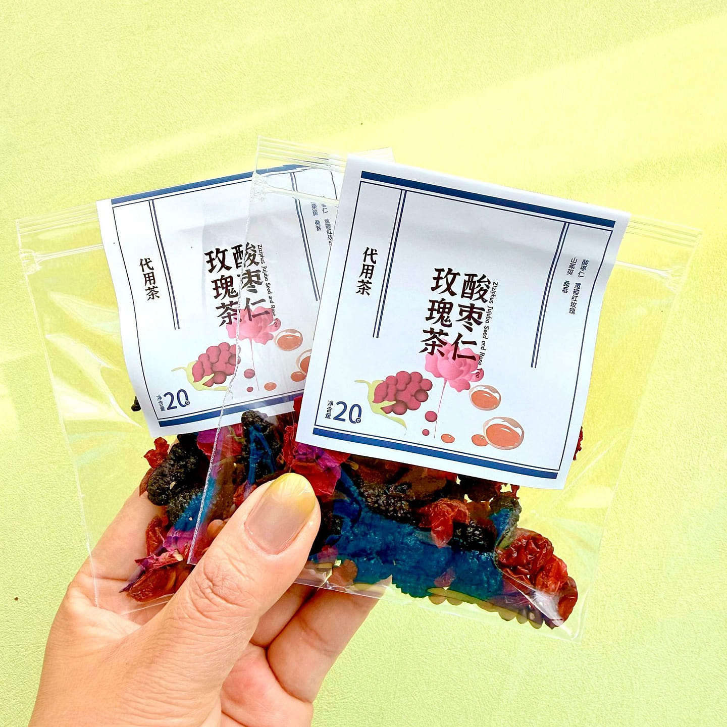 Jujube Seed & Rose Herbal Tea 20 g