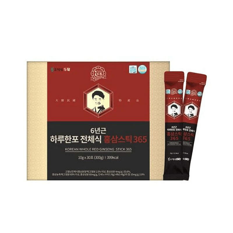 Gocheolnam 6-Yr-Old Whole Root Red Ginseng 365 10 g