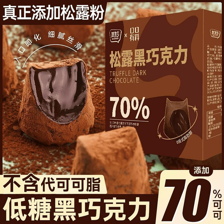 Truffle chocolate gift box 90g 90 g