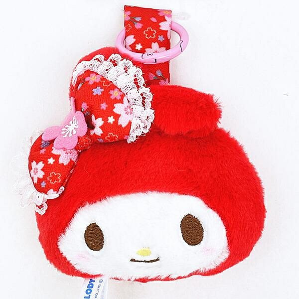 三丽鸥 樱花 美乐蒂 毛绒挂件 红色 1 份