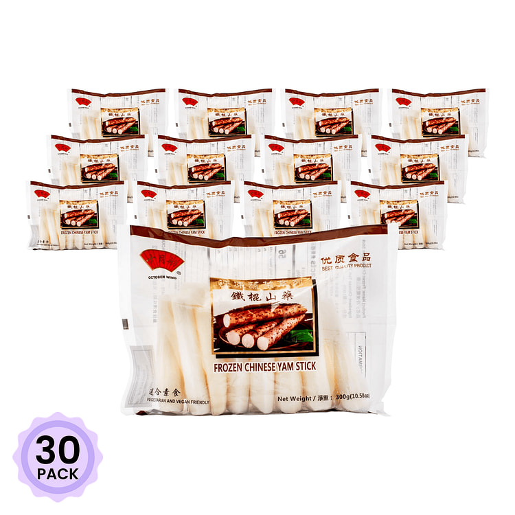 十月舫 铁棍山药 冷冻 300 克*30 包