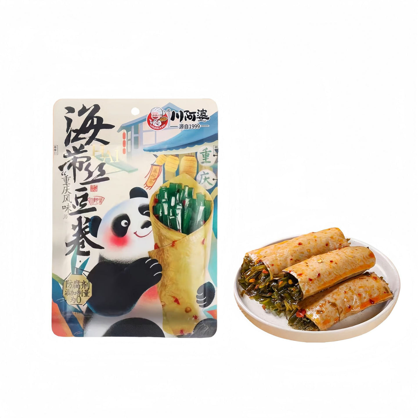 Chuan Apo Seaweed Bean Roll 1 Bag 118 g
