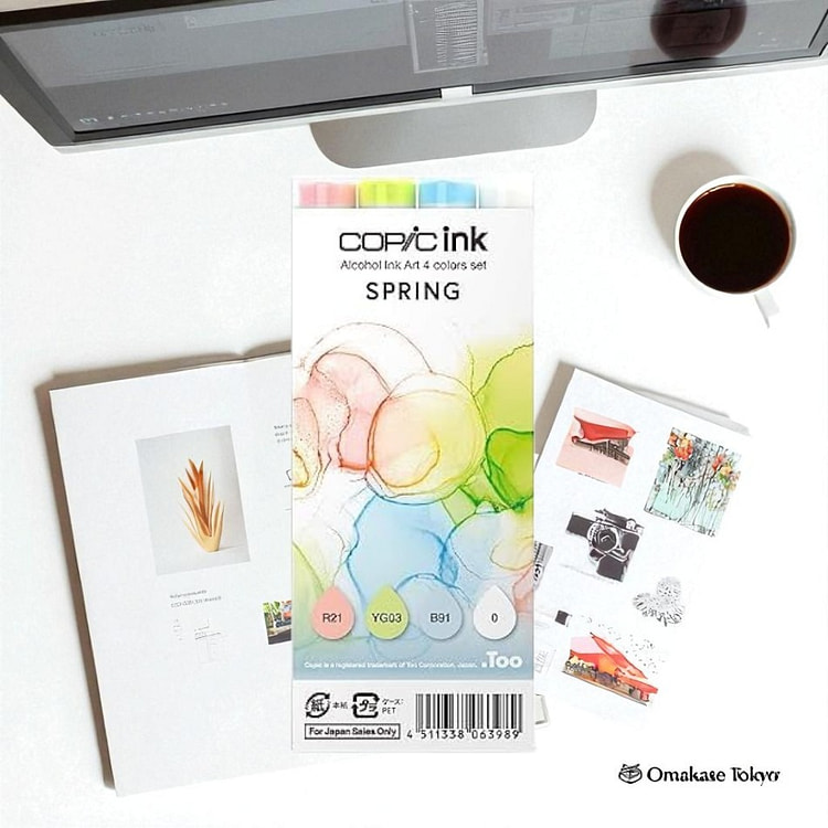 Copic 墨水着色剂套装春季 80 克