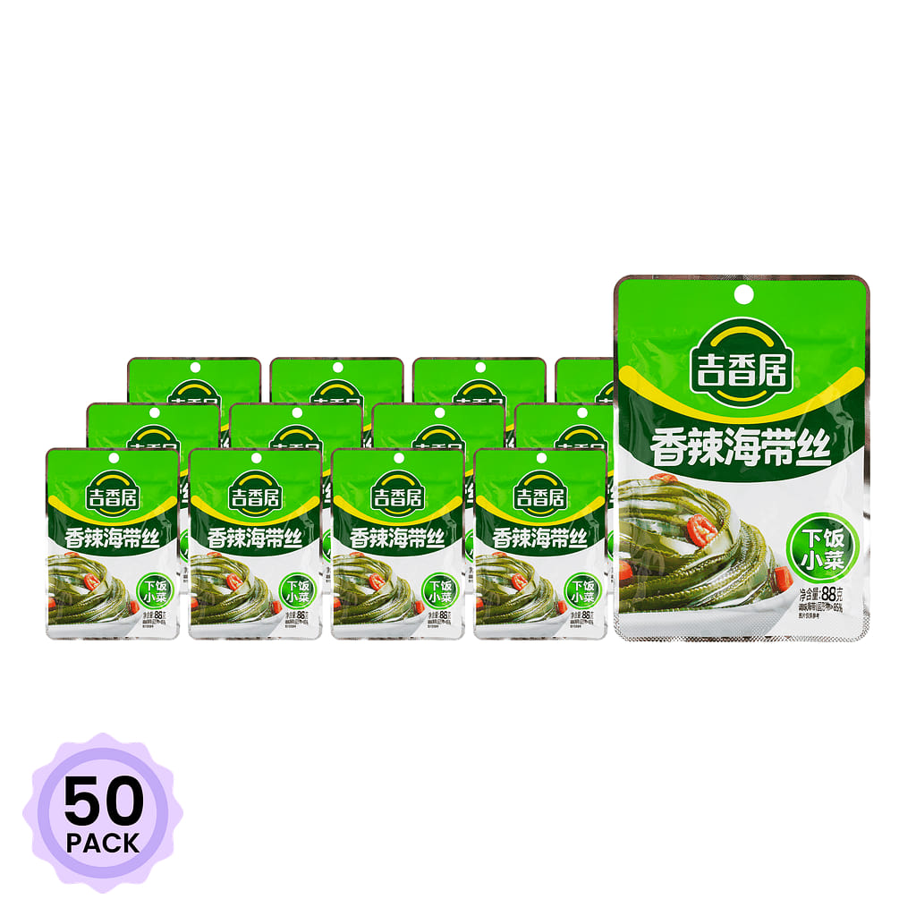吉香居 海带丝 香辣味 88 克*50 包