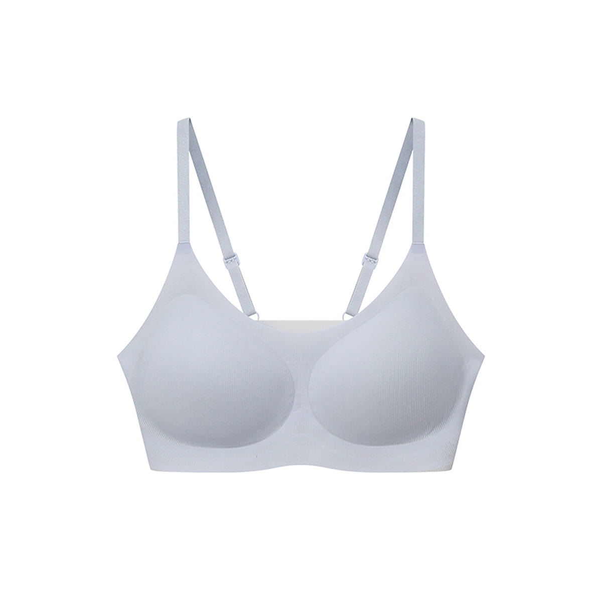 Ubras One Size Cool Type U-Neck Coud Support Bra -Vest Style – Grey Blue 50 g
