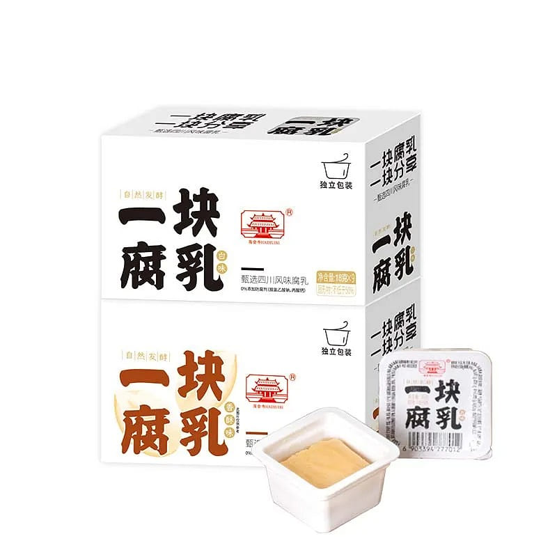Haihuisi Spicy Fermented Tofu 20g*9 180 g