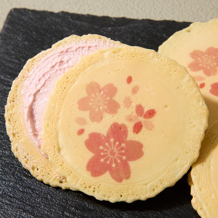 樱花奶油仙贝饼干（10个）