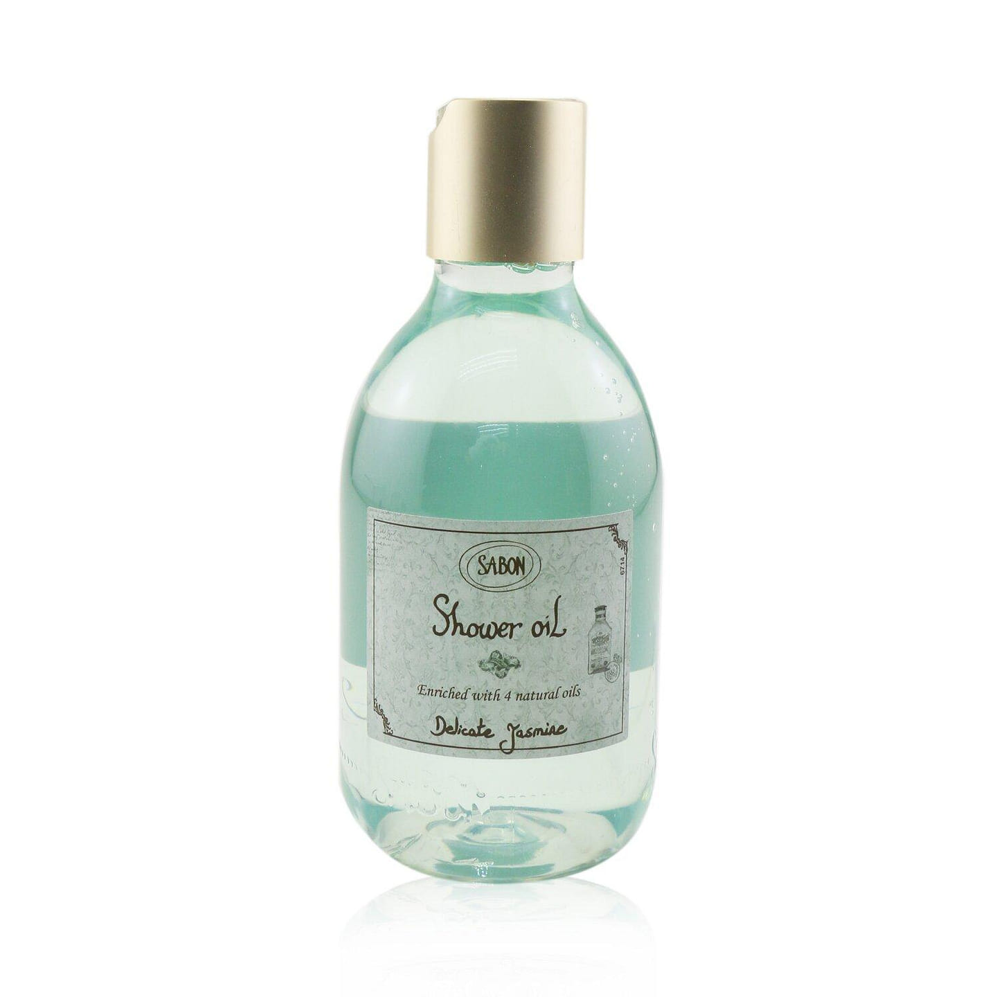 Sabon Shower Oil – Delicate Jasmine (Plastic Bottle) 300ml/10.1oz 300 ml