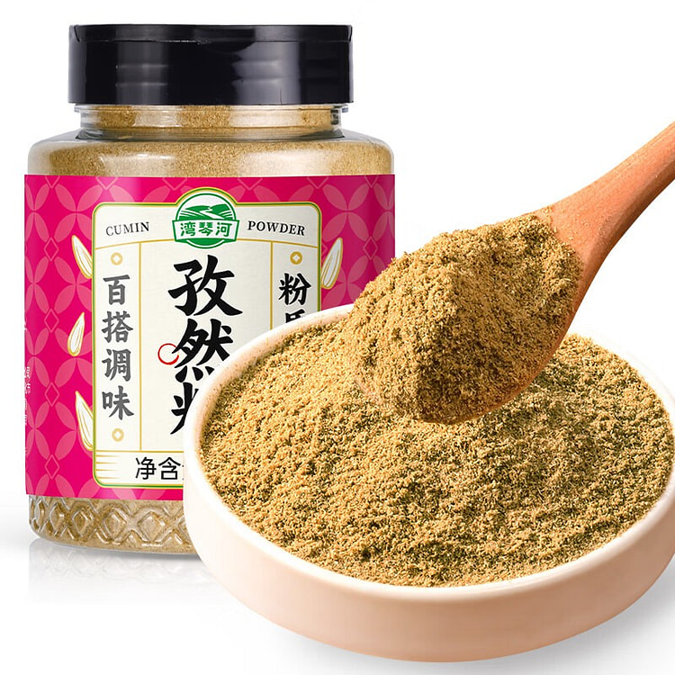 湾琴河 孜然粉 烧烤料 香料 家用调料 140g