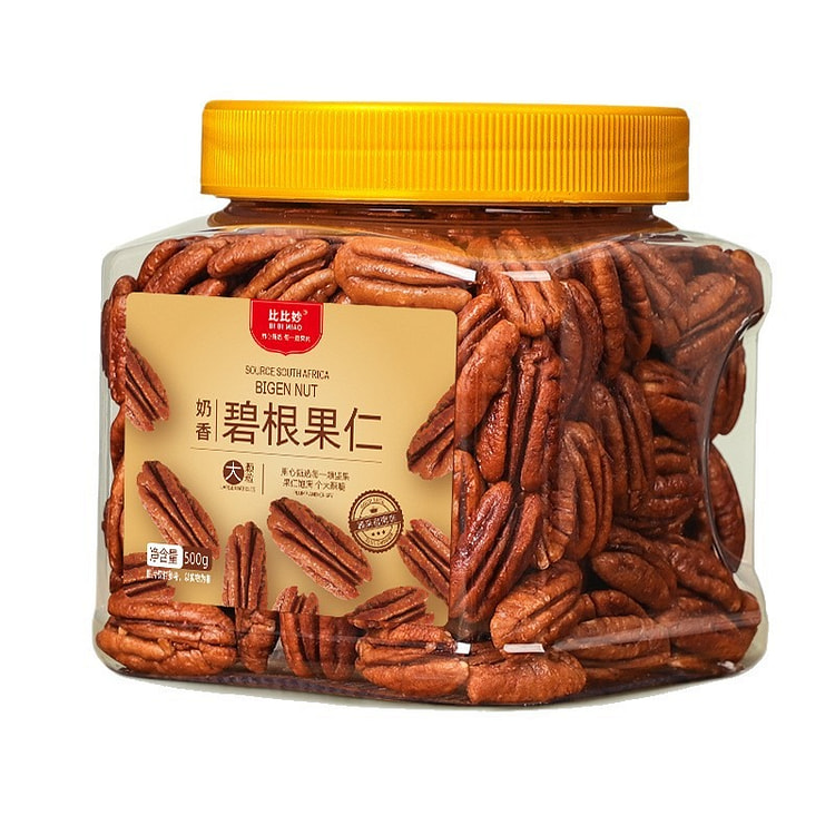 奶香味碧根果仁 500g 罐装 1 罐