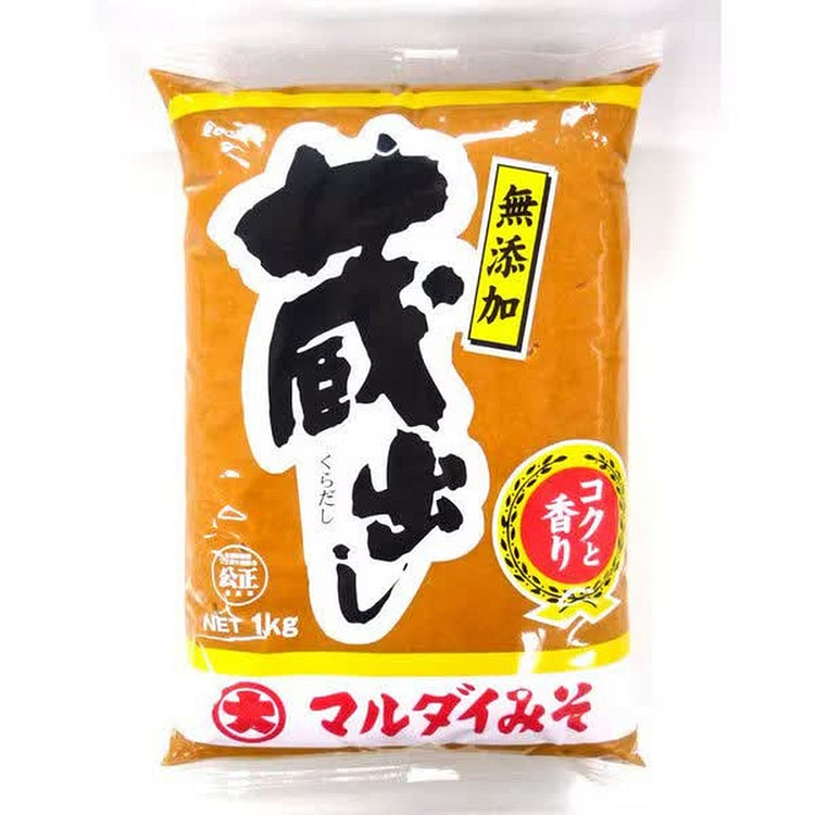 Marudai 味噌，无添加，藏高汤味噌，1 公斤 1 份