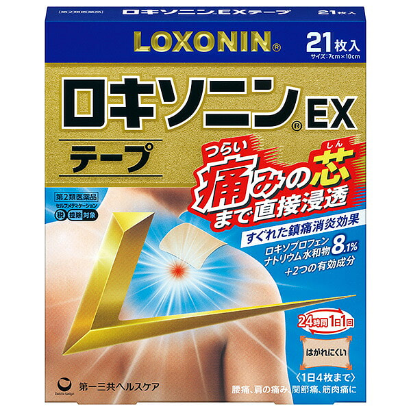 TRANSINO LOXONIN Pain Relief Patch 21pcs