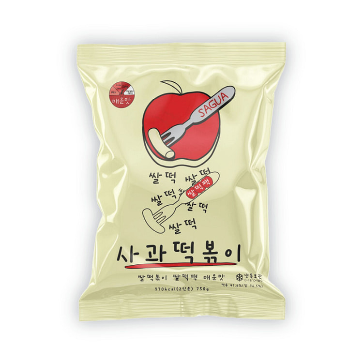 사과떡볶이 쌀떡팩