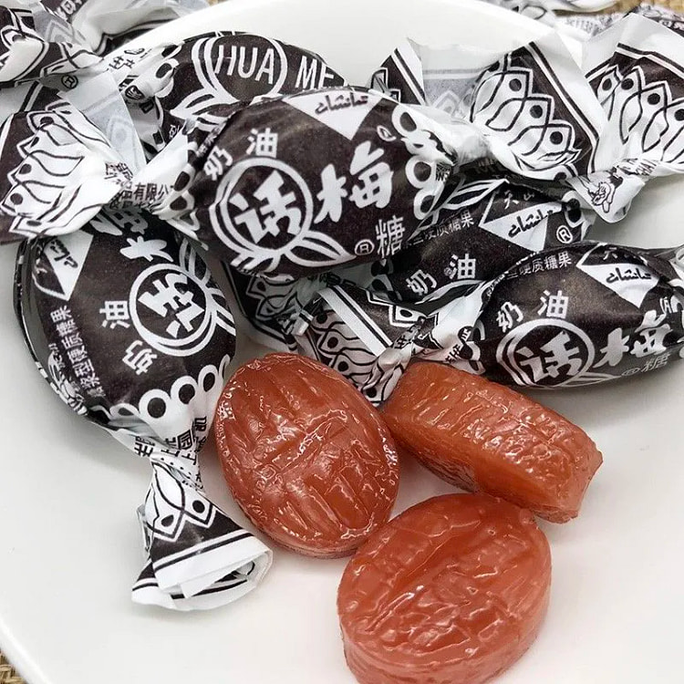 正宗上海冠生园天山奶油话梅糖果100g*1袋 100 克
