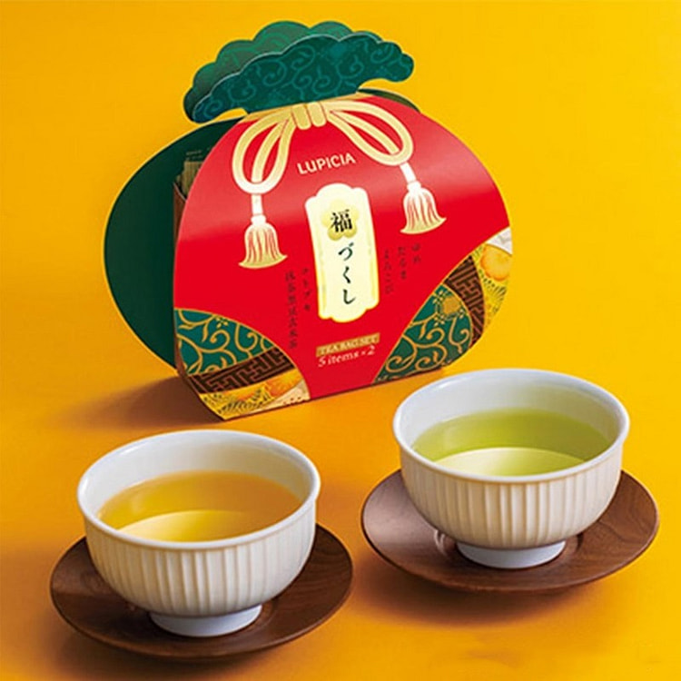 绿茶碧园 新年限定 吉祥如意 茶包套装礼盒 26g