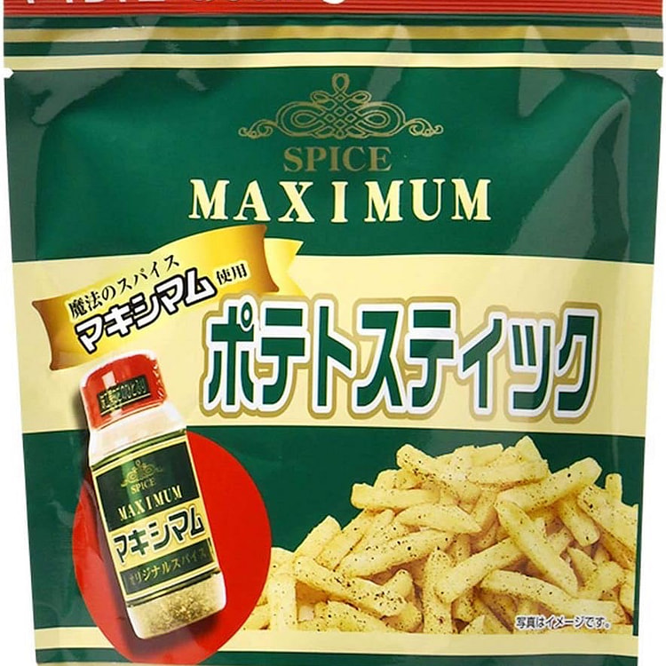 Spice MAXIMUM Potato Chips Sticks Garlic Snack 50g
