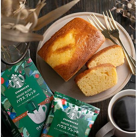 Starbucks gift box coffee cake total 2 pieces