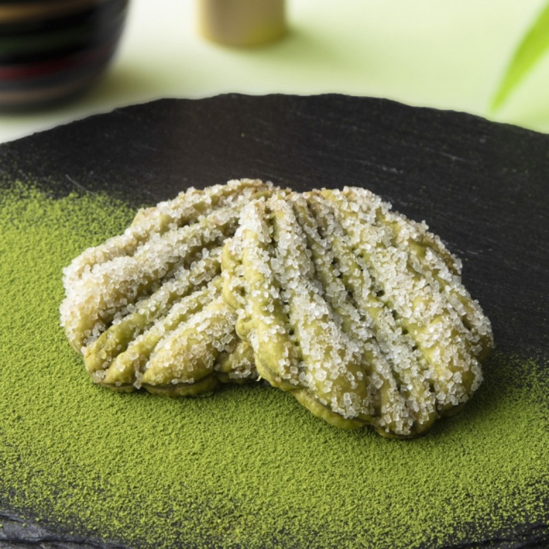 ROKUMEIKAN Leaf Pie Matcha 8pc - Weee!