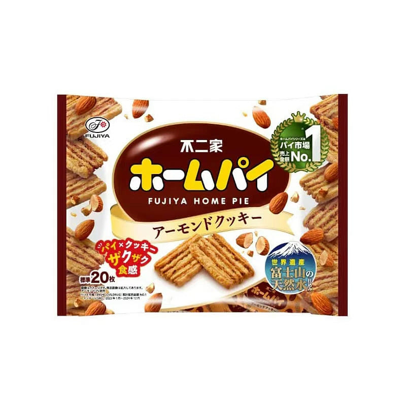 Fujiya Home Pie Almond Cookie 146g 146 g
