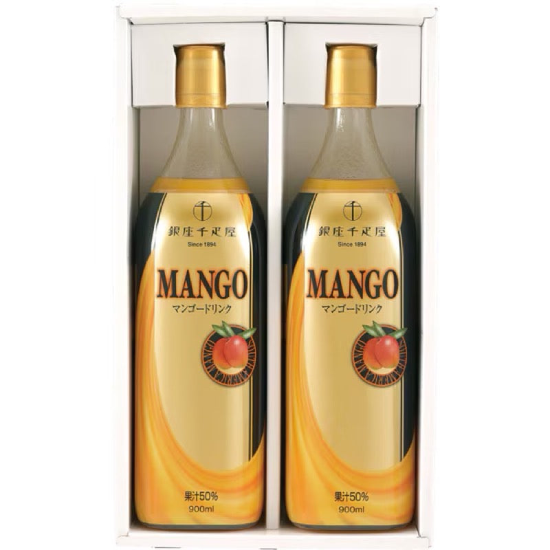Get Ginza Sembikiya Mango Drink 900ml x 2 1 each Delivered | Weee