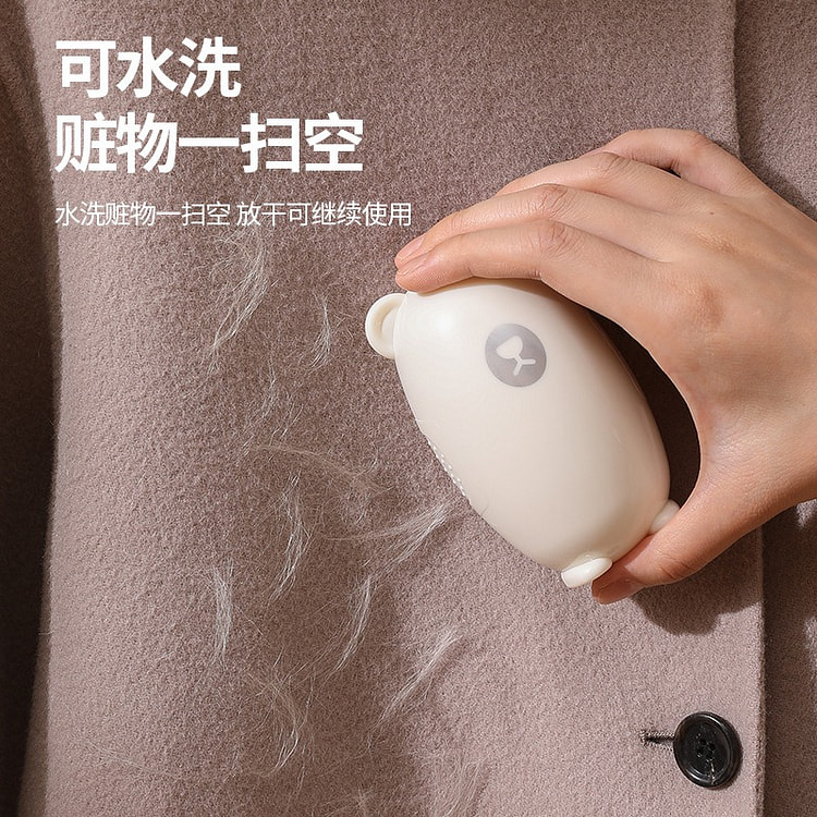 Washable Sticky Hair Roller Powerful Clothes Hair Removal Sticky Hair White