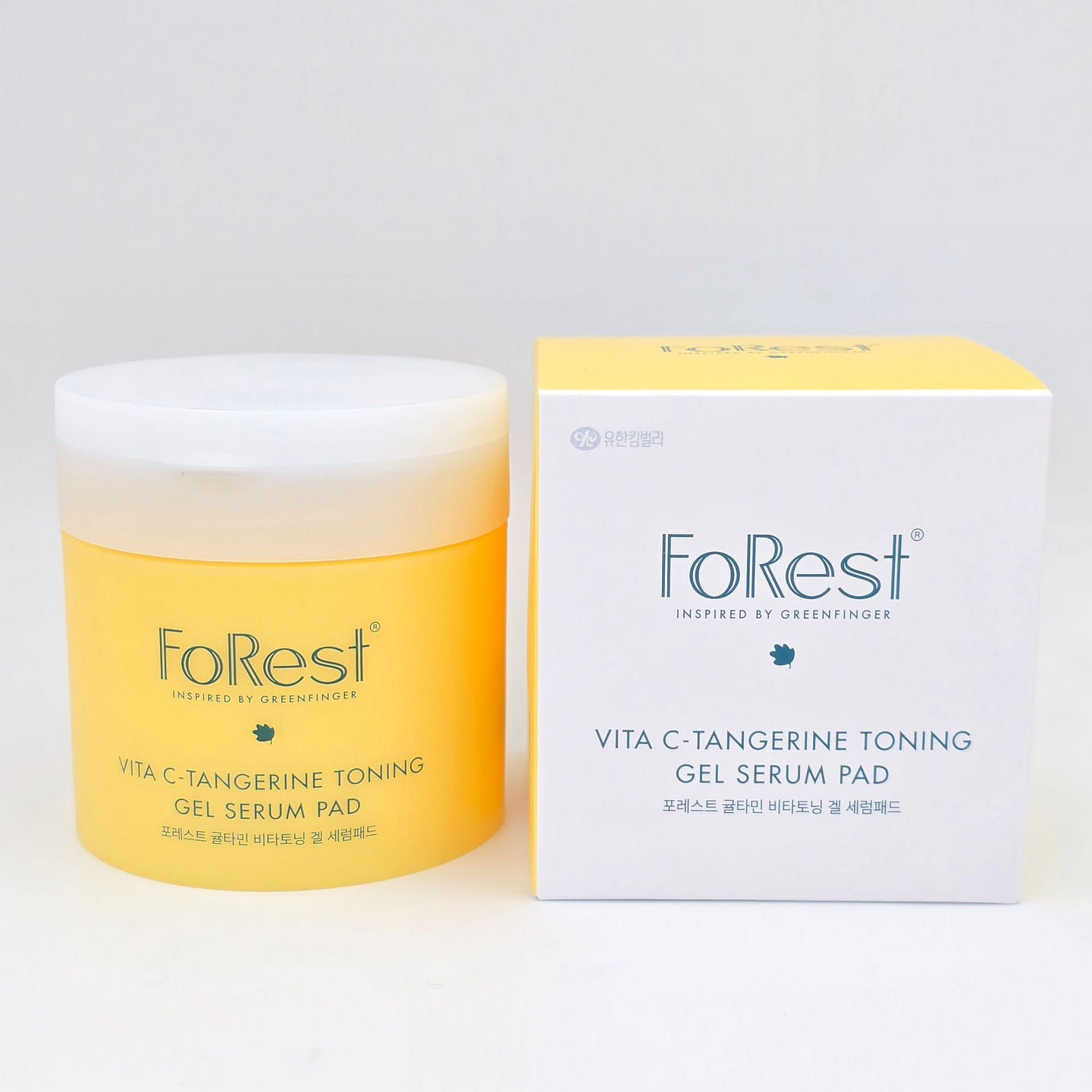 GREEN FINGER Vita C Tangerine Toning Gel Pad 150 ml