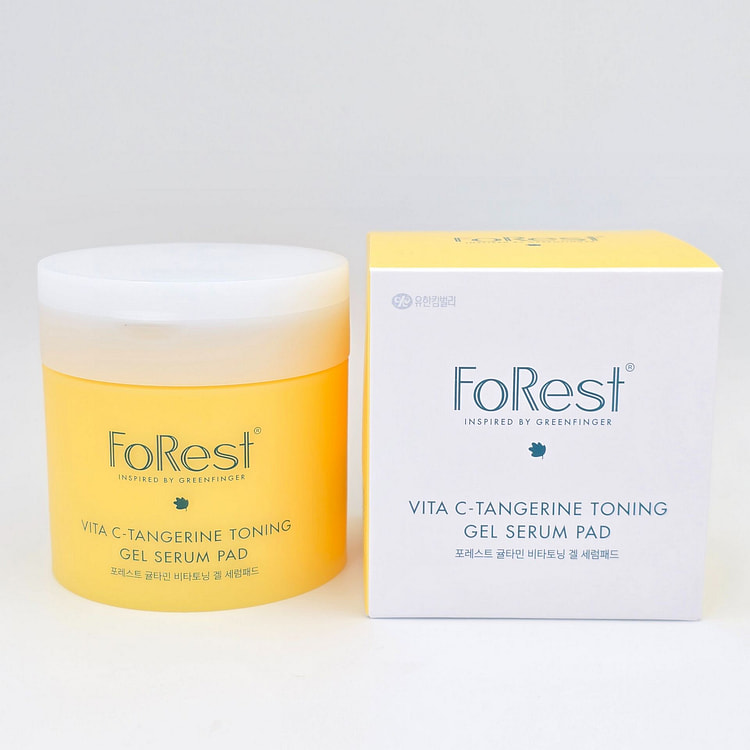 绿手指 维他命C橘子爽肤凝胶精华棉片 150 毫升