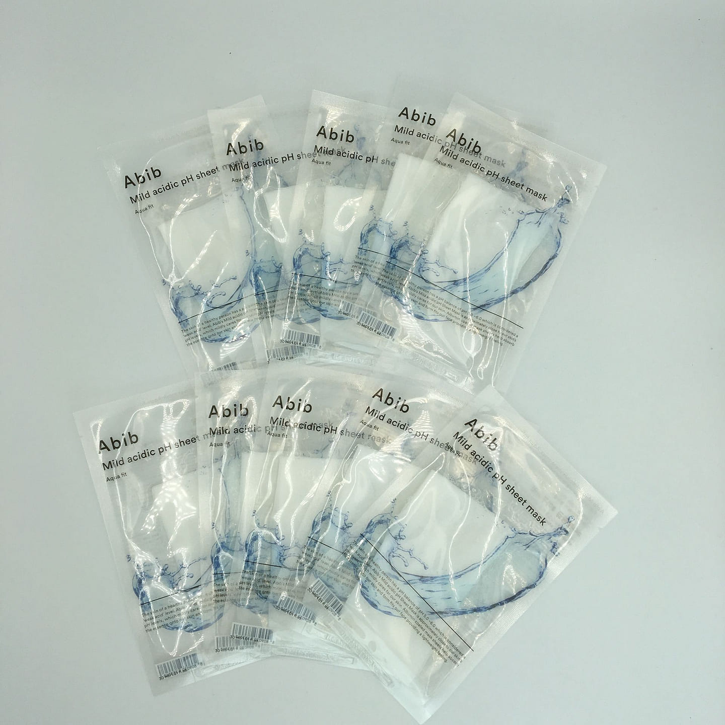 Abib Mild Acidic pH Sheet Mask Aqua Fit 10ea 300 ml(ミリリットル)