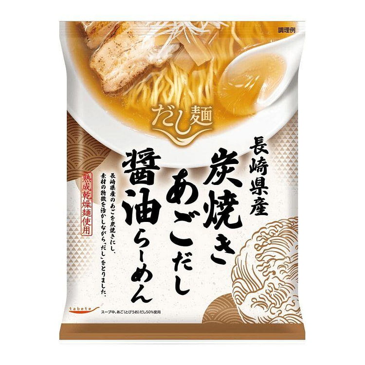 TABETE 長崎縣炭燒飛魚醬油湯拉麵 108g 1 份