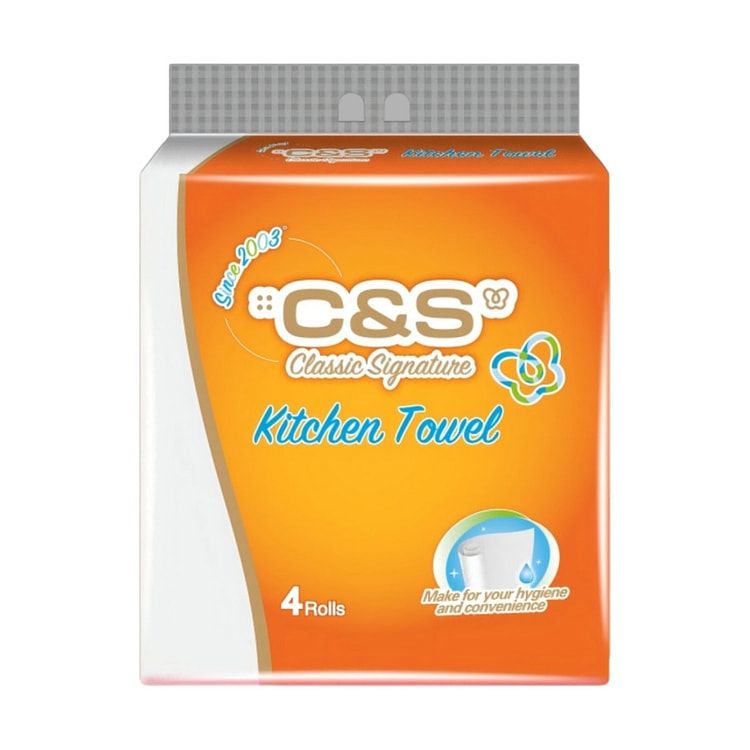 洁柔厨房纸巾（4卷） 1 份