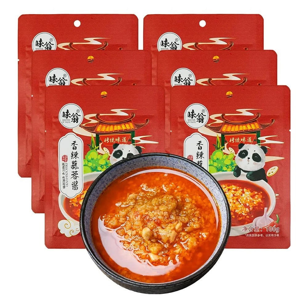 Wei Weng Garlic Sauce for Grilled Oysters Special 100 g