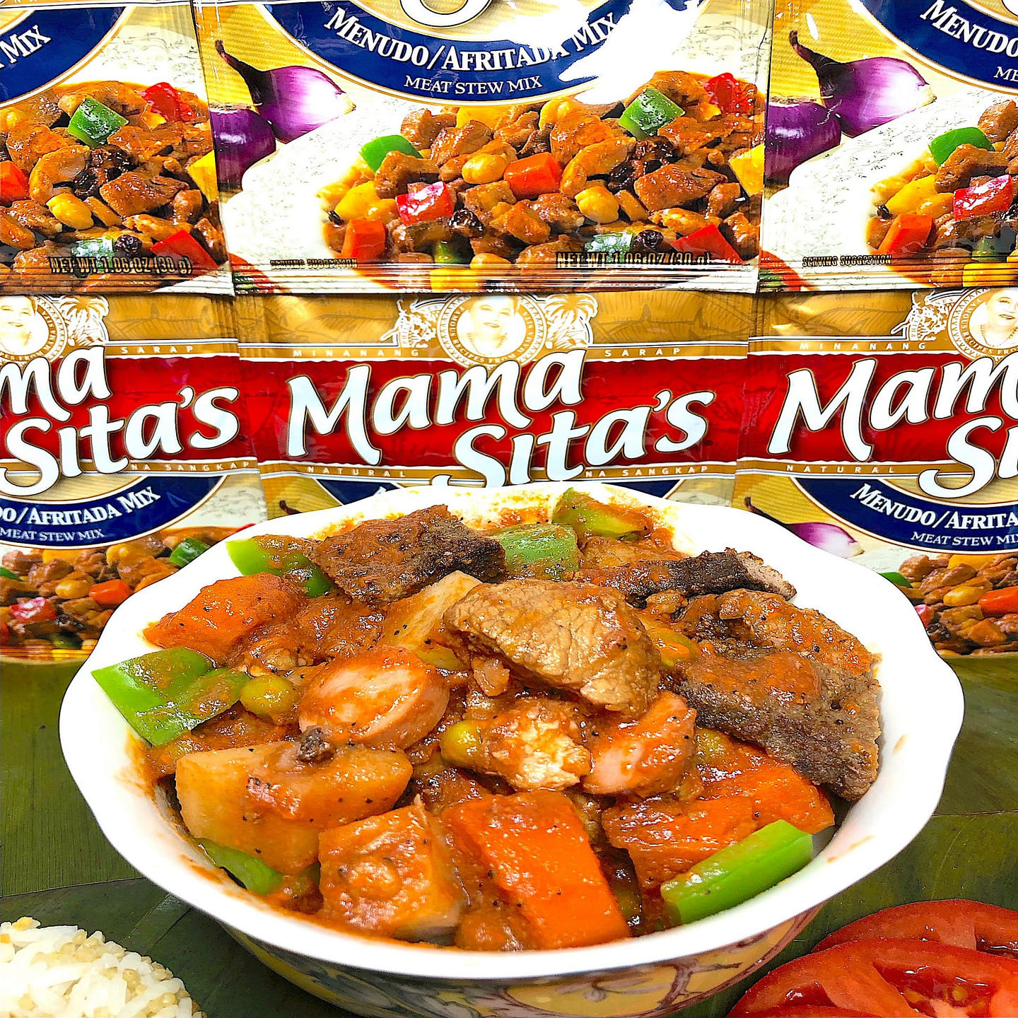 DELICIOUS FILIPINO "MENUDO" POWDERED MIX 30 g