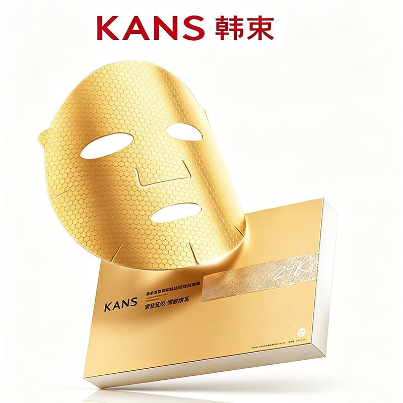 KANS Golden Honeycomb Peptide Anti-Wrinkle Mask*5p 1 box