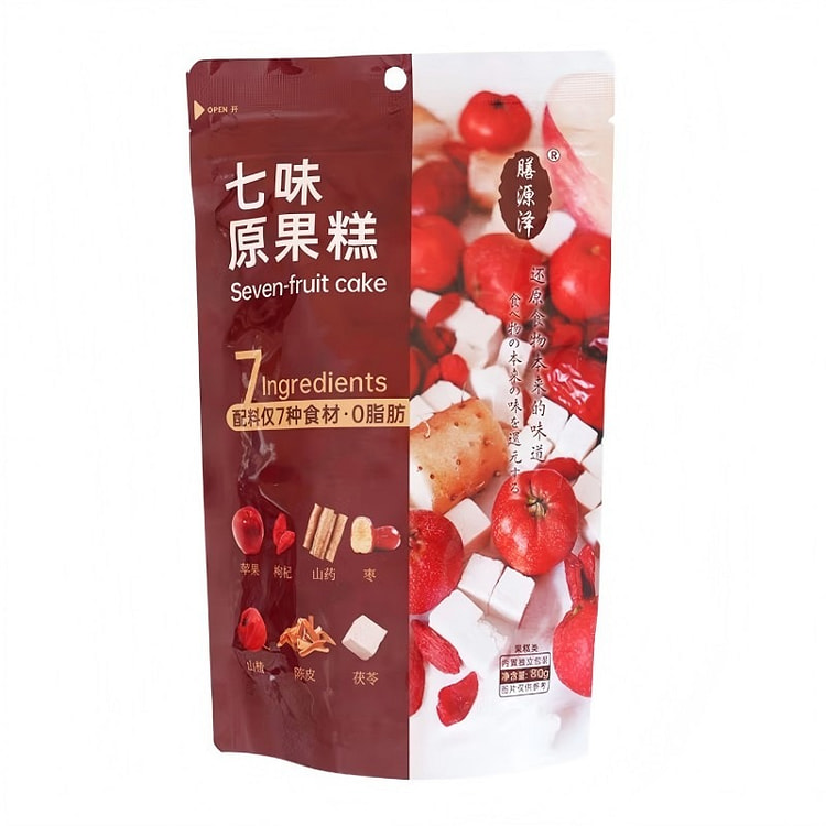 膳泽源七味原果糕山楂苹果山药陈皮茯苓药食同源零食