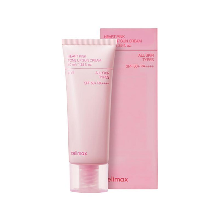 CELIMAX Heart Pink Tone Up Sun Cream 40ml