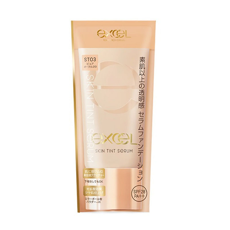 EXCEL 精华 防晒 保湿粉底液 35g 03