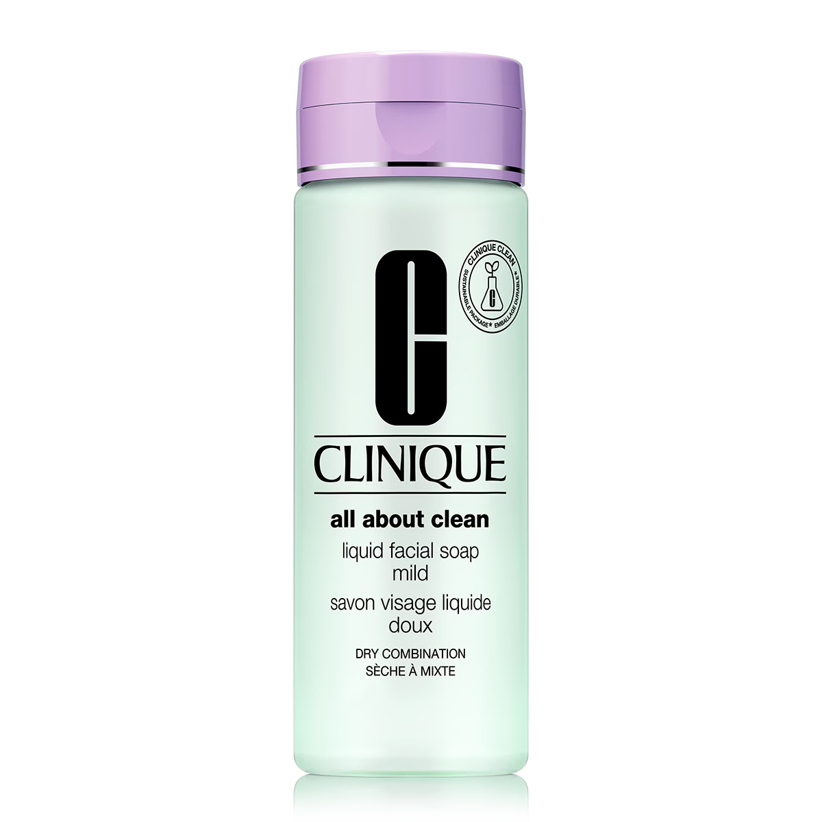 Clinique All About Clean Liquid Facial Soap, Mild - Dry Combination Skin 200 毫升