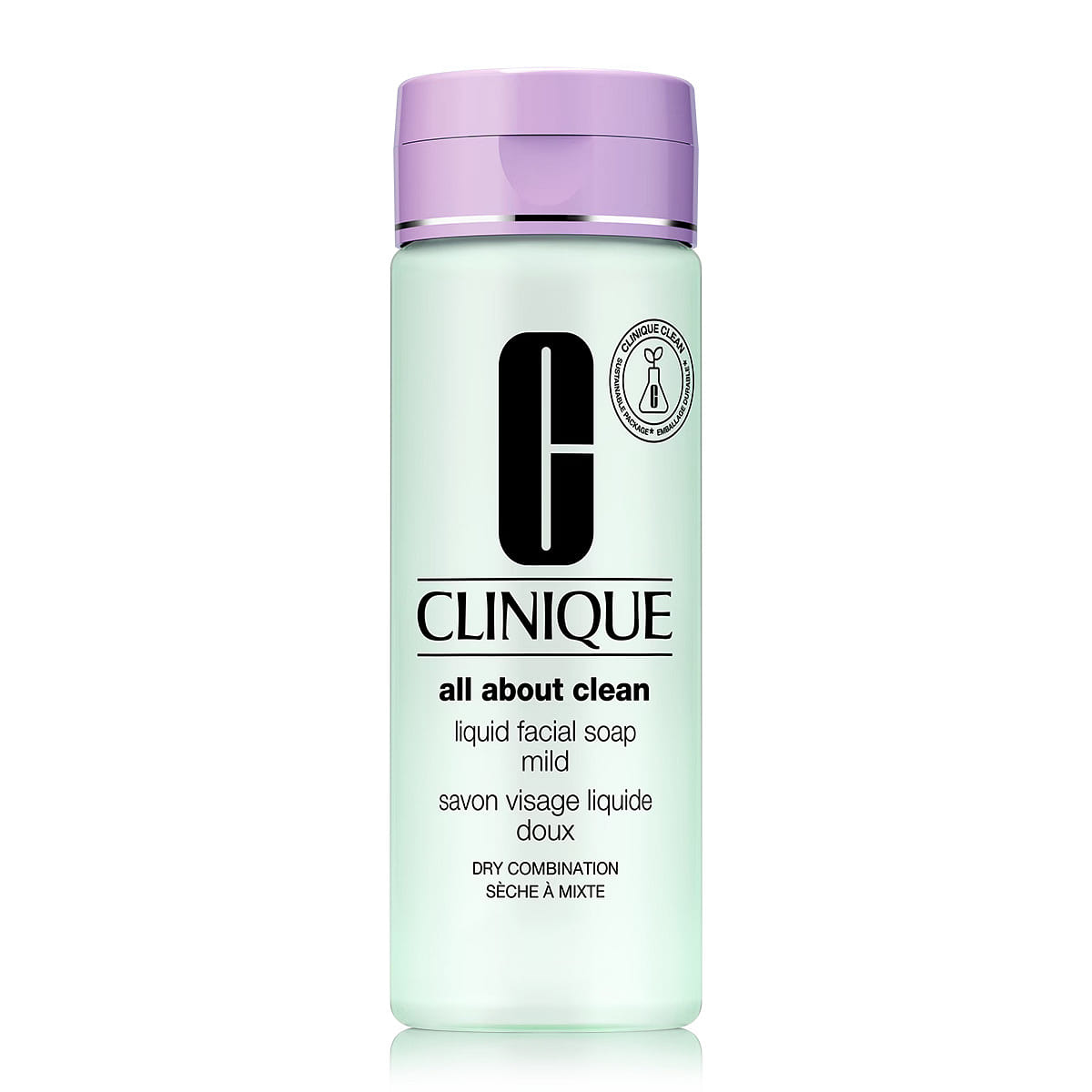Clinique All About Clean Liquid Facial Soap, Mild – Dry Combination Skin 200 ml