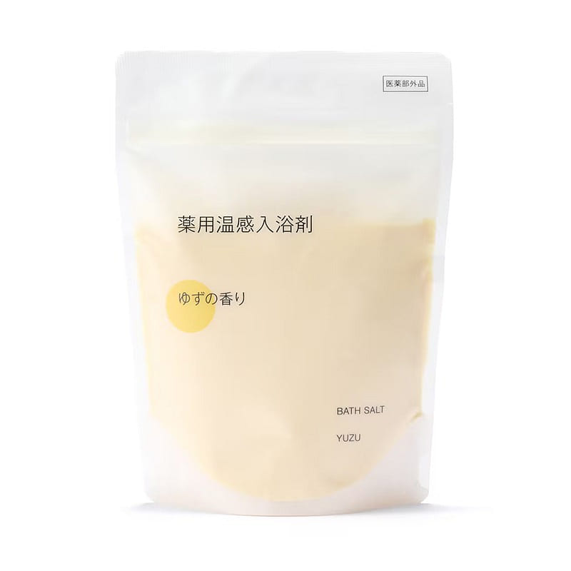 muji MUJI yuzu scent bath powder 360g 1 each