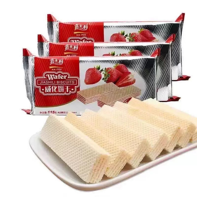 Strawberry wafer (min 2)
