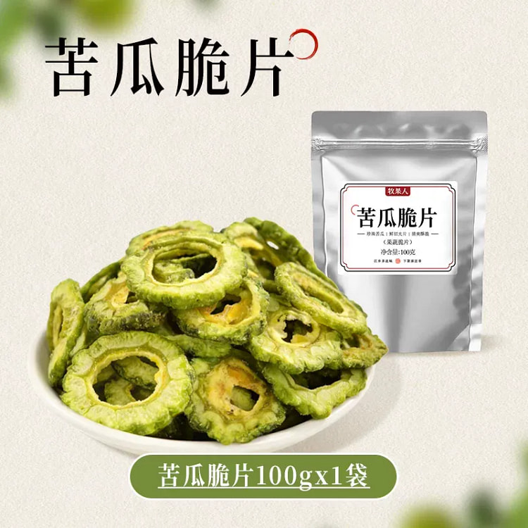 Pastoral Fruit Bitter Melon Crisps 100g 100 g