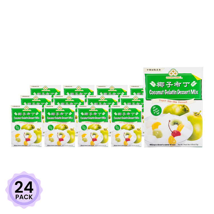 Golden Coins 椰子布丁粉 122 克*24 包