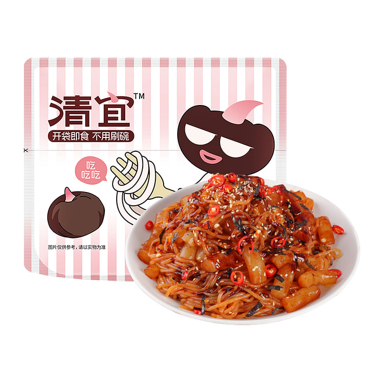 清宜魔芋年糕火鸡面209.5g*2袋