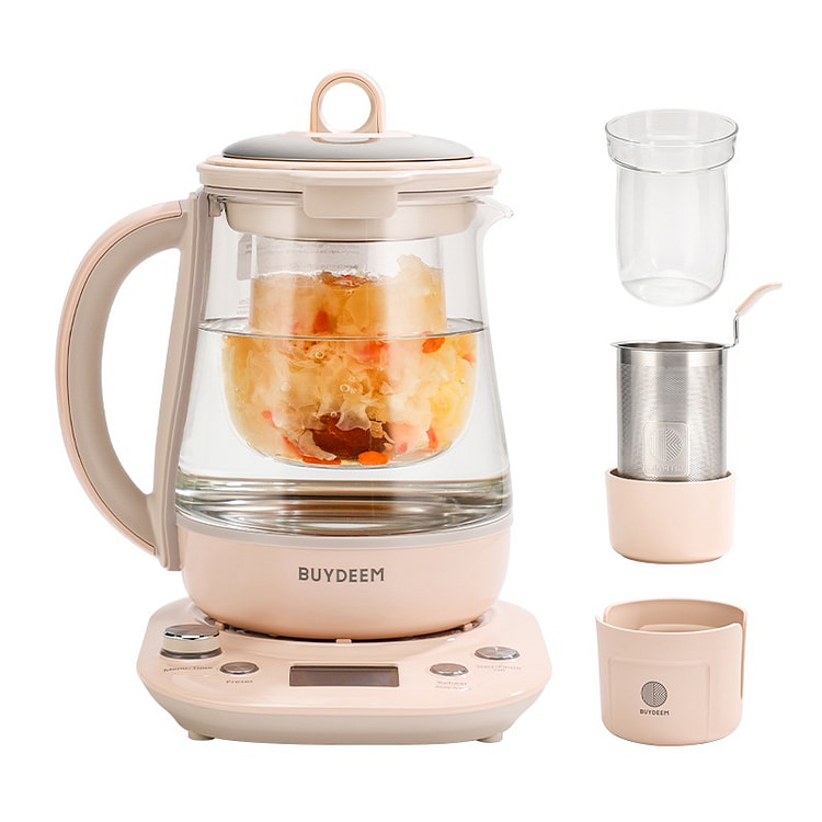 BUYDEEM K2763多功能全自动养生壶 粉色 1 个