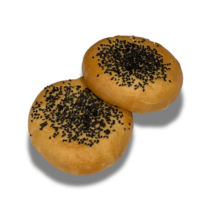 黑芝麻麻糬包 1 个