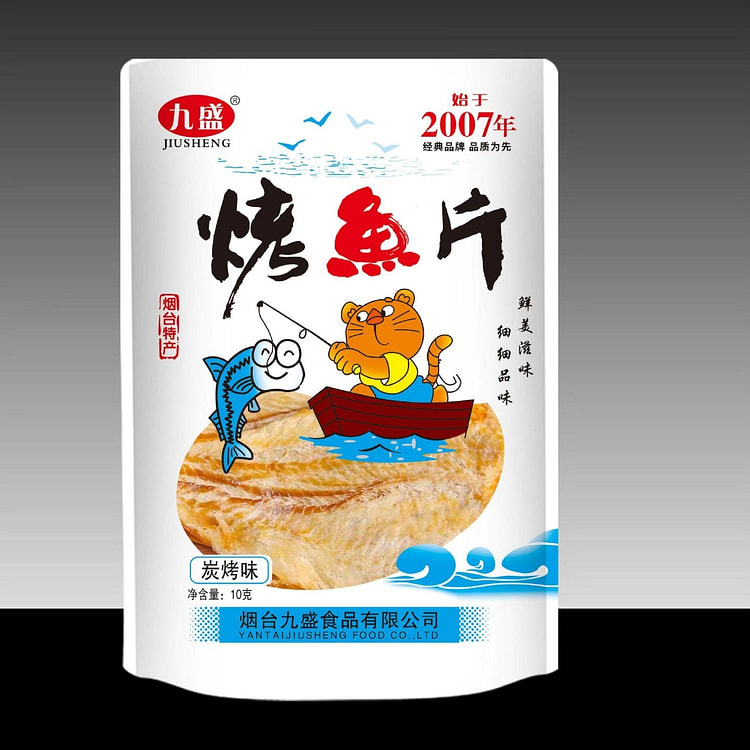 小猫钓鱼烤鱼片干 10 克
