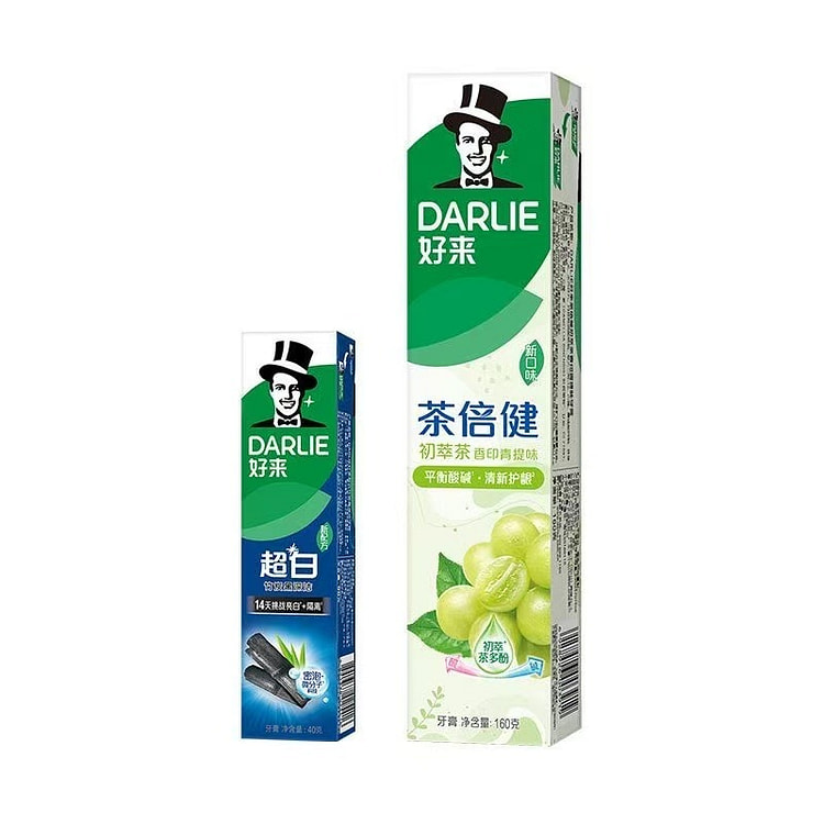 好来茶倍健牙膏青提味160g*1支 160 克