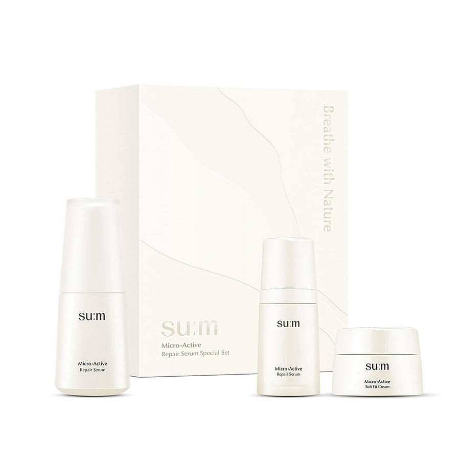 Su:m37 Micro-Active Repair Serum & Cream Set 1 box